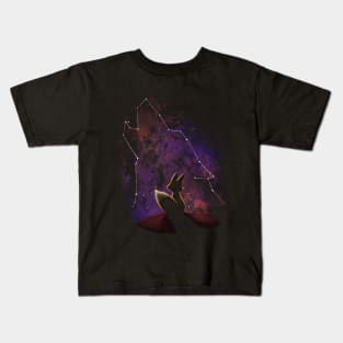 Dream Big - Cute Fox Stars - Space Galaxy Howl Kids T-Shirt